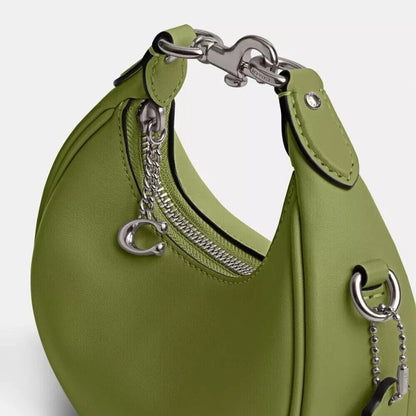 ❤️ COACH Jonie Crossbody 2way Mini Bag CR508 LHX1J Dark Lime Glovetanned Leather