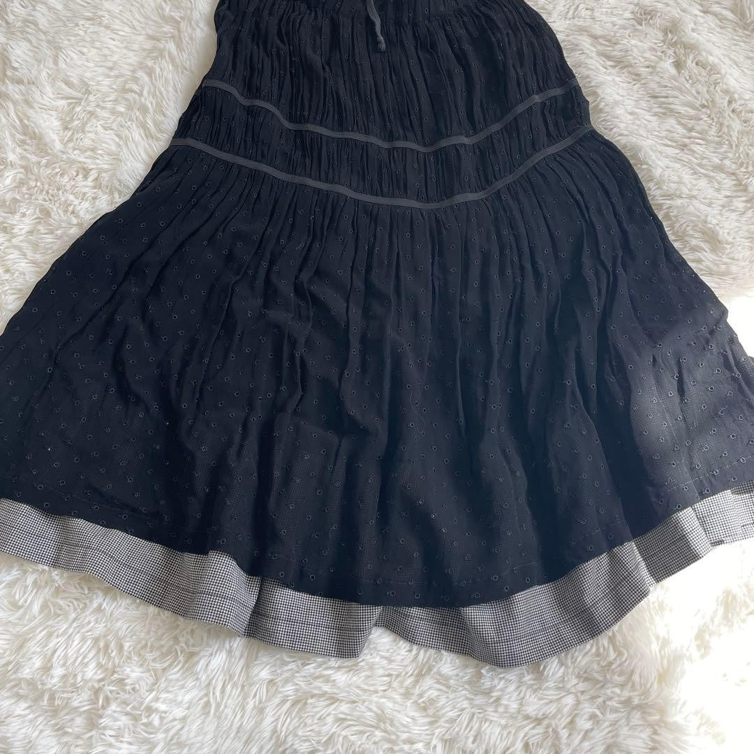 [Rare/France] COMME des GARCONS Embroidered Skirt