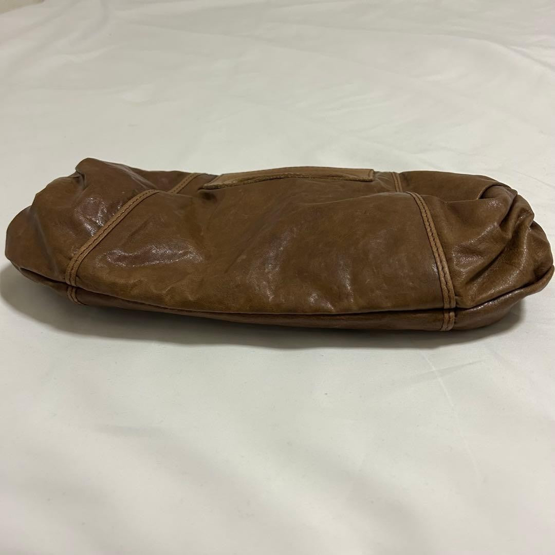 Diesel Women 00S Leather Hand Bag Y2K Gimmick 35x11x23.5cm Luxury Classic Sleek