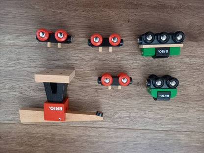 Brio Thomas Wooden Rescue Train Set Brio Compatible Mini Railway Toys