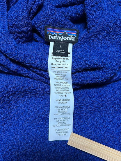 Rare Patagonia Capilene Air Hoody Blue L