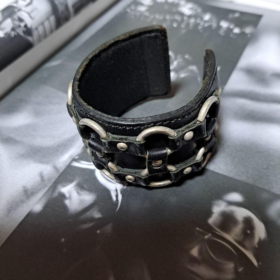Hysteric Glamour Studs Bracelet Black Limited Edition Men Rare Model japan