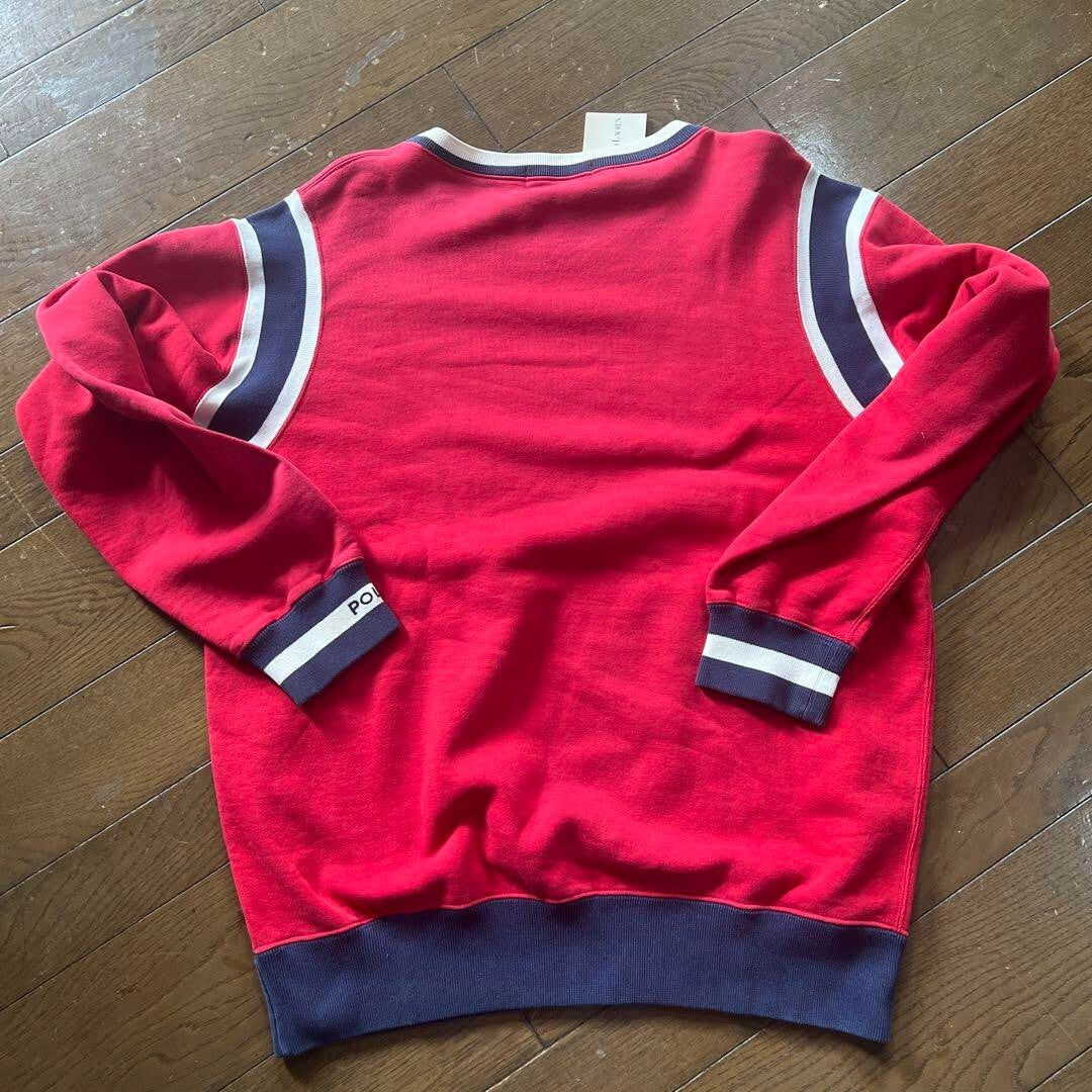Polo Ralph Lauren 1992 STADIUM COLLECTION P-wing Crewneck Sweatshirt Used Size L