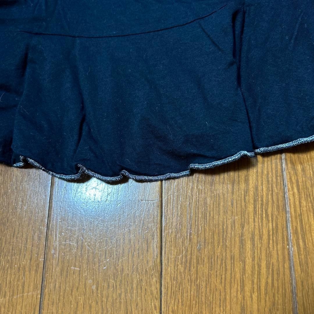 USED CHANEL TANK TOP WITH FRILLS GOOD