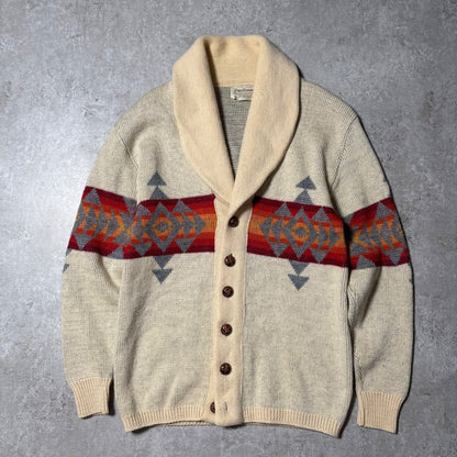 1970s PENDLETON Shawl Collar Cardigan White Label First come, first served !!