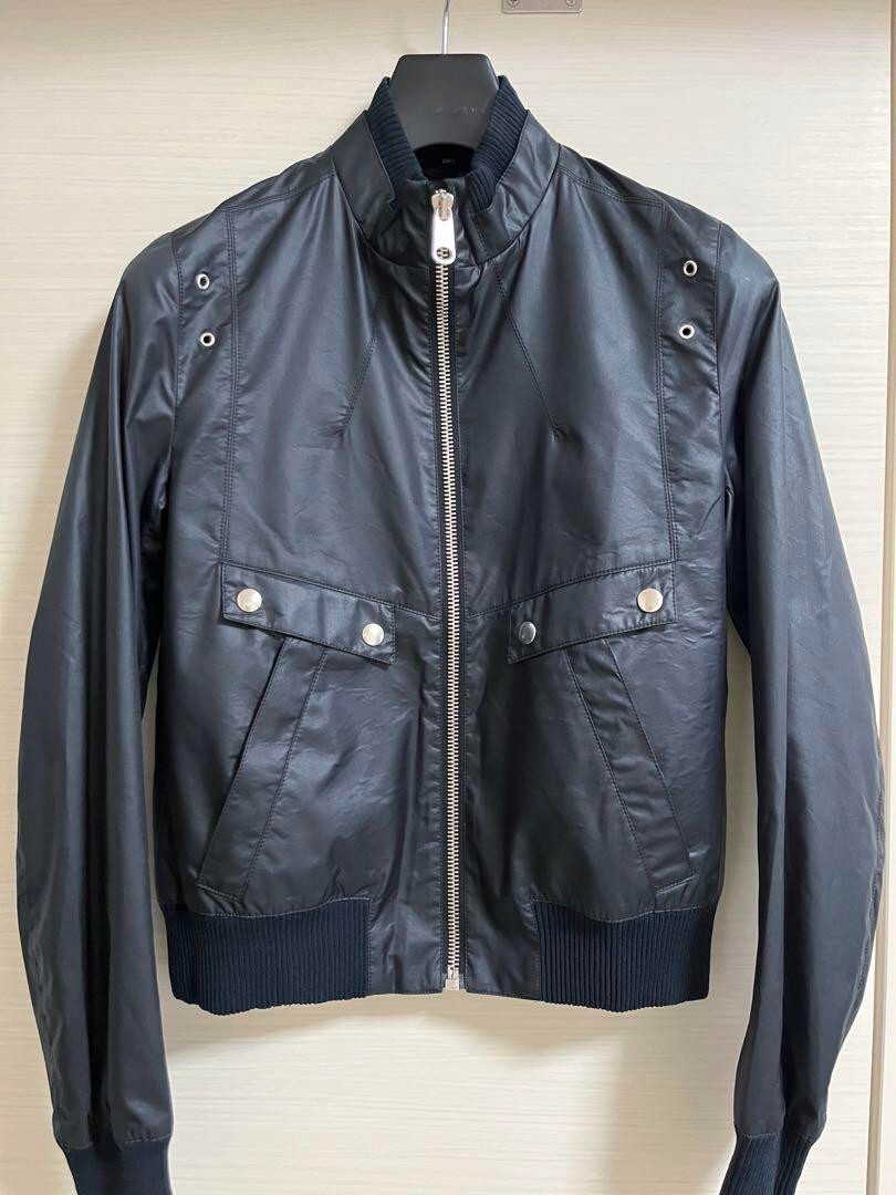 Dior Homme by Hedi Slimane 08SS Cropped bomber jacket blouson nylon men's size44