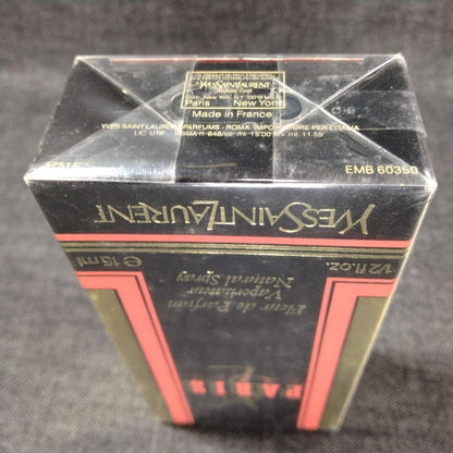 VTG 1980s YSL Paris COLLECTION DIAMANT Real Parfum Perfume 15mL unused