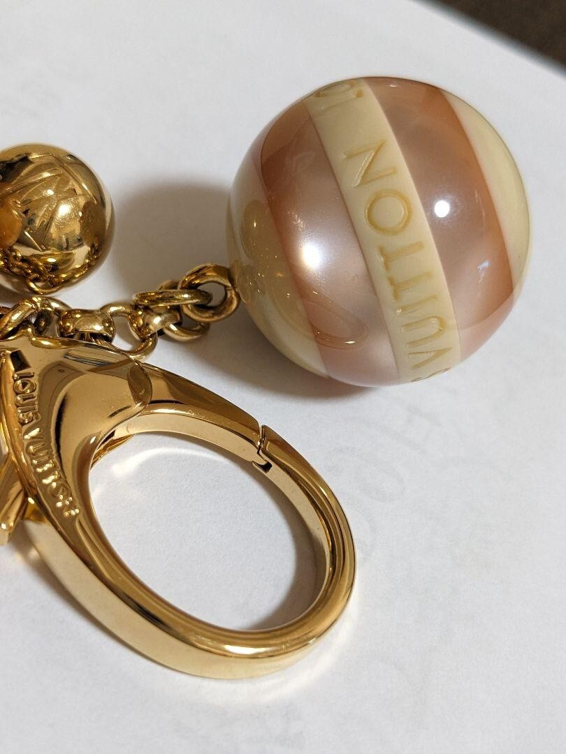 LOUIS VUITTON Key ring Charm Bijou Sack Mini Run