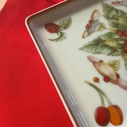 HERMES Plate Christmas 16cm x 12cm