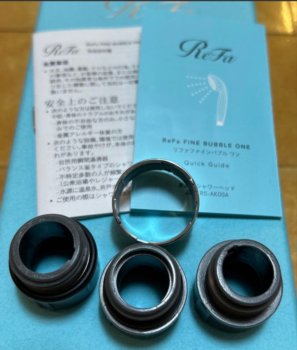 ReFa FINE BUBBLE ONE Shower head RS-AK00A Used Shipped From JP
