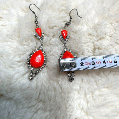TOM BINNS Earrings Orange