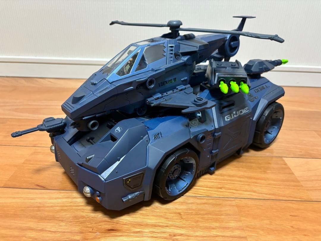 Hasbro G.I. Joe R.H.I.N.O. Vehicle Armored Car Helicopter