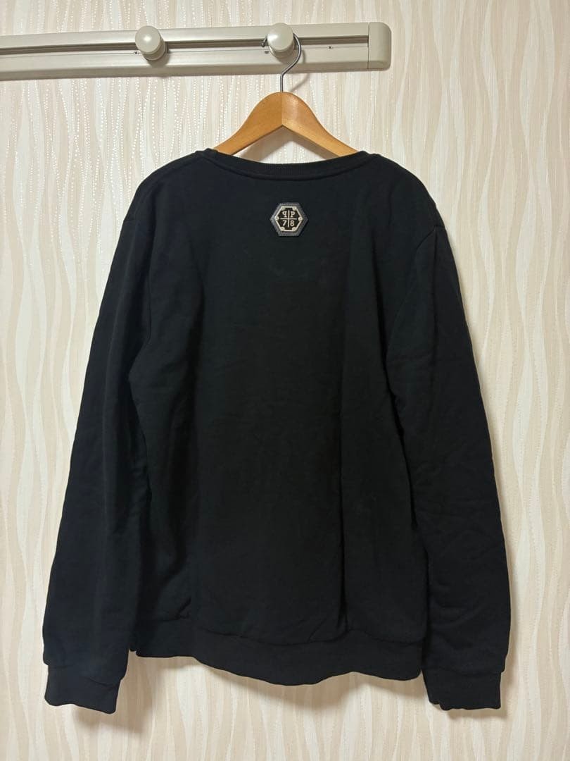 PHILIPP PLEIN XL Sweatshirt with Fleece Lining - Rare Vintage Style