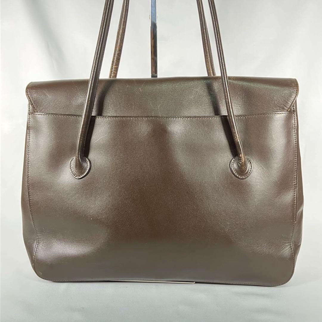 Margaret Howell Genuine Leather Tote Bag Women Rare Model LImited Edition VHTF P