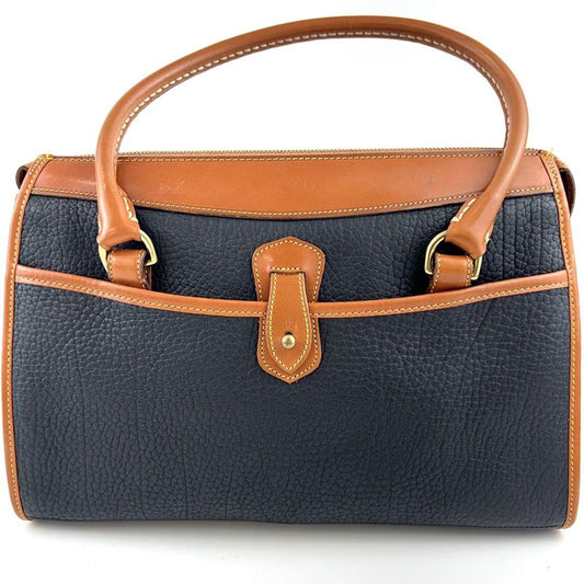"Dooney & Bourke Leather Tote Bag YJ202 8.7x12.6x3.9 Inch" /Used++