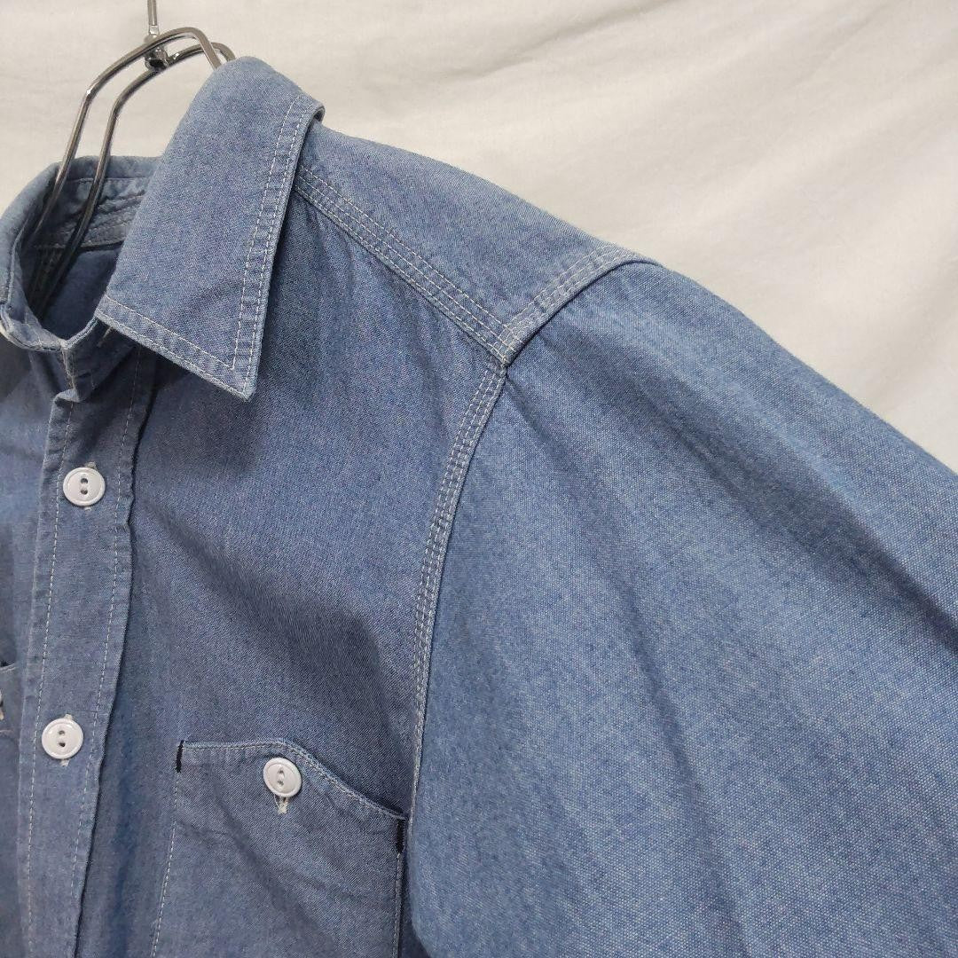 Engineered Garments Chambray Work Shirt 100% Cotton Vintage Made in USA