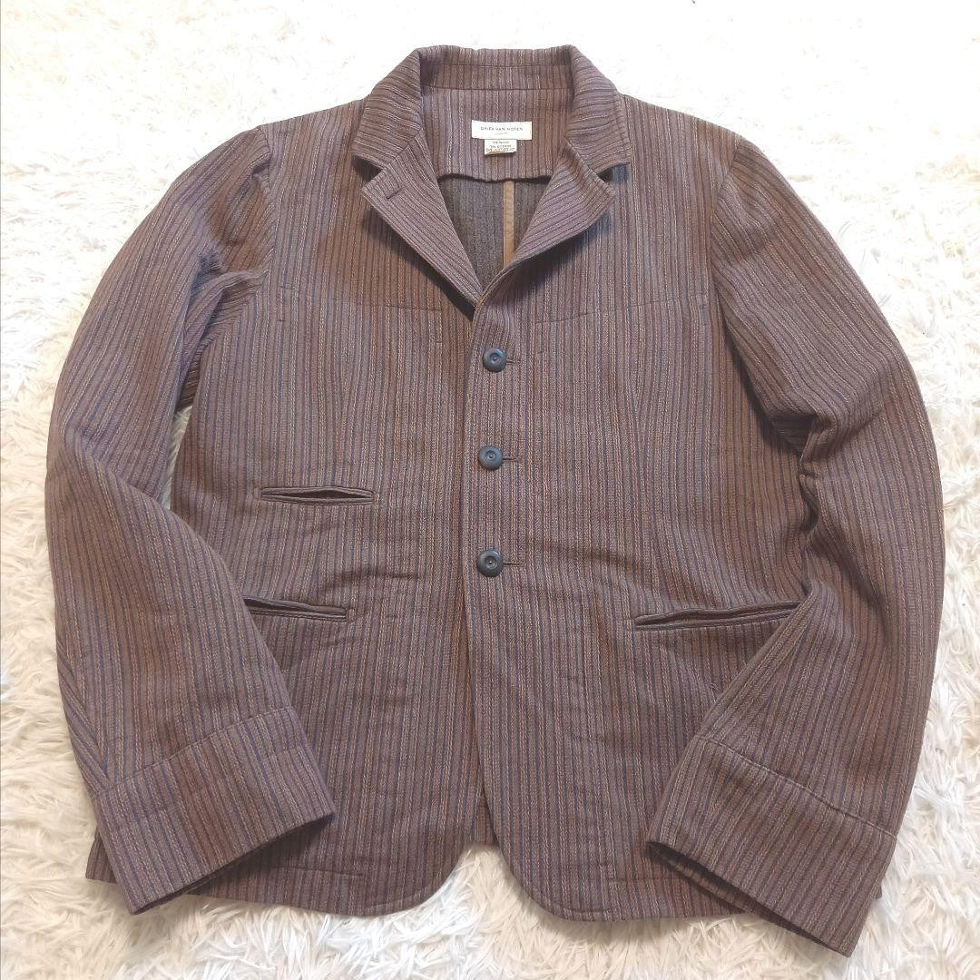Doris Van Noten Men'S 3-Button Single Jacket Size 46 Medium Size