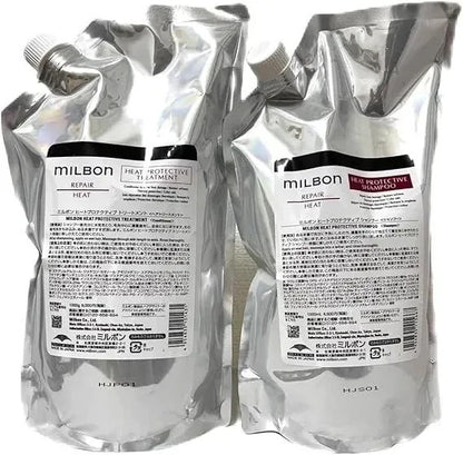 Milbon RESTORATIVE REPAIR Shampoo & Treatment 1000ml For Damage Hair 【Refill】