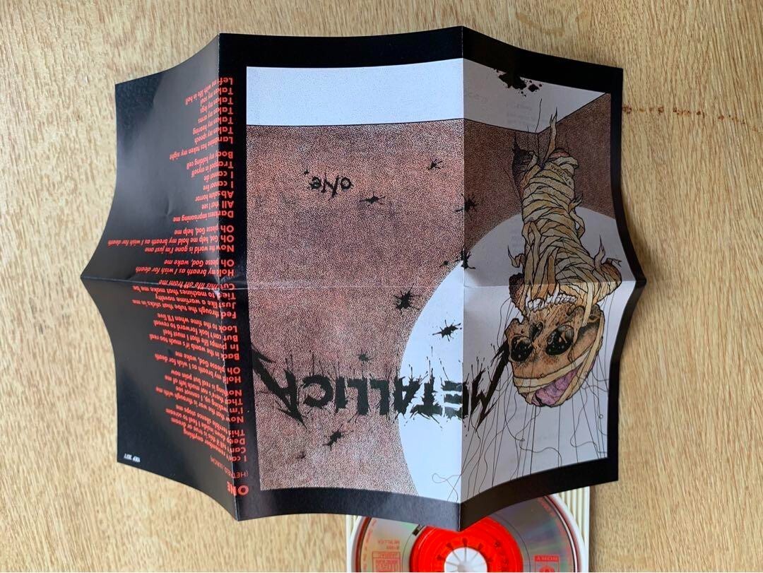 Metallica One Single CD Sample Version Promo B-side Breadfan collective Used