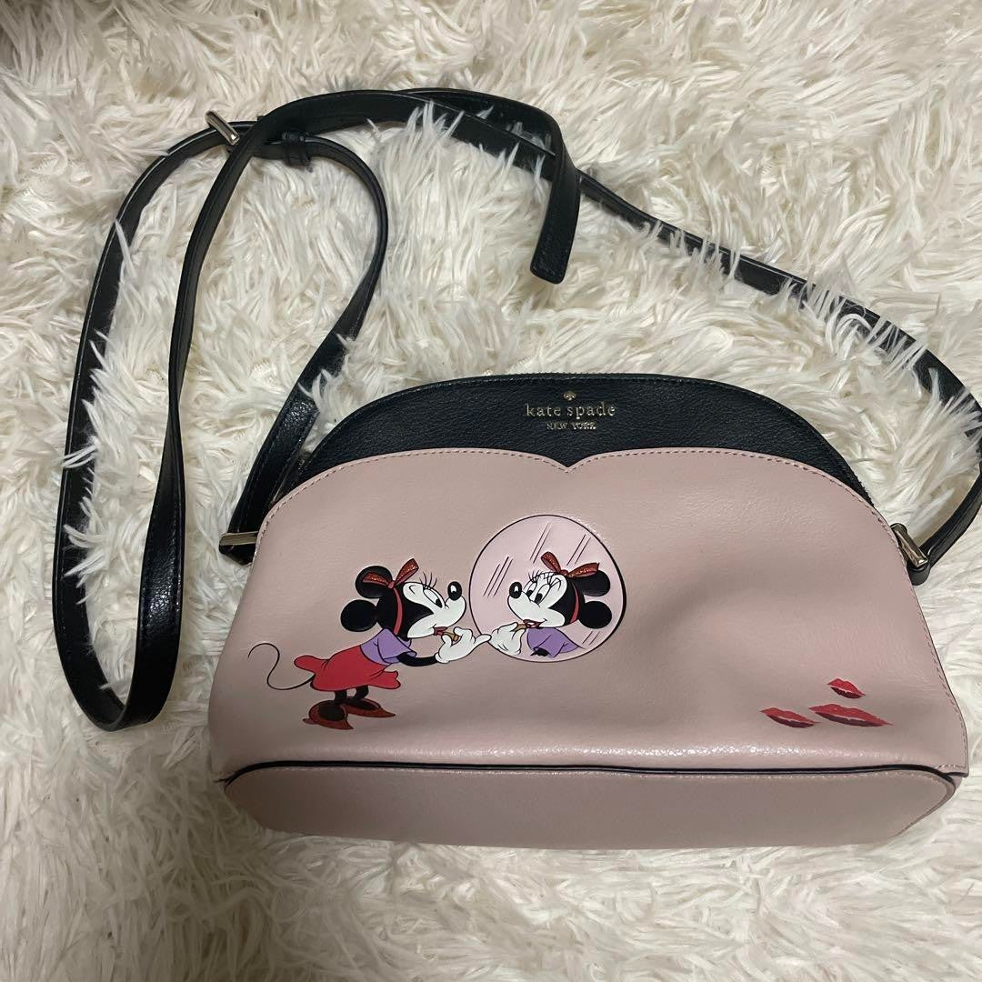 kate spade new york disney shoulder bag minnie mouse collaboration pouch