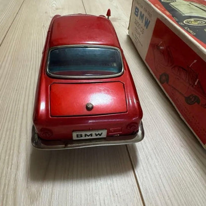 【Vintage Tin Car】 Ichiko BMW 3200-CS Coupe Red Original Vintage Item
