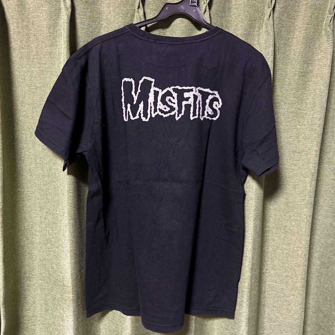[Vintage] 00s Misfits American Psycho Black Band t-Shirt Size L
