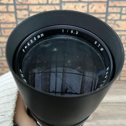 Rare Soligor 400mm f6.3 Telephoto Lens
