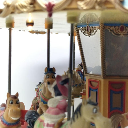A Mickey Holiday Carousel Disney Merry-Go-Round Vintage