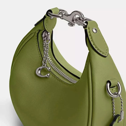 ❤️ COACH Jonie Crossbody 2way Mini Bag CR508 LHX1J Dark Lime Glovetanned Leather