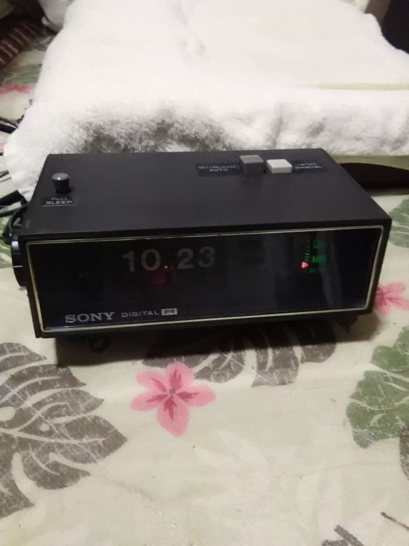 Flip Clock Vintage SONY / 8RC-29 Flapping clock From Japan Used Rare
