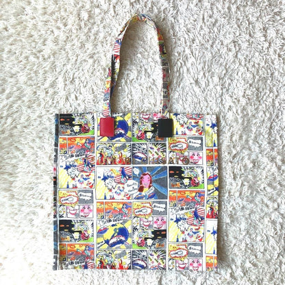 TSUMORI CHISATO Comic-style design bag 15.7 inches