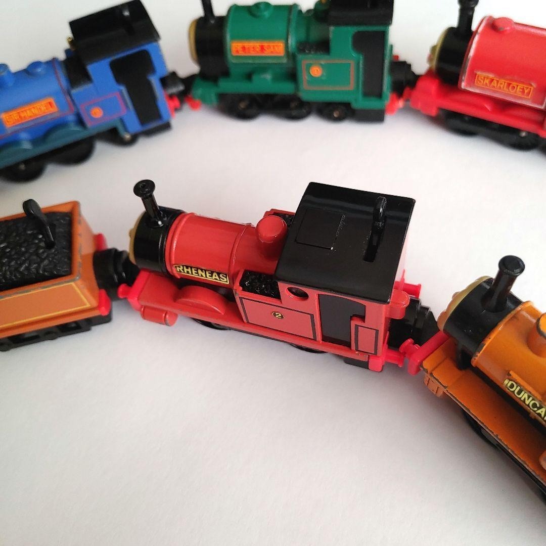 Bandai Thomas Engine Collection Thomas Engine Set 6 Piece Vintage Authentic
