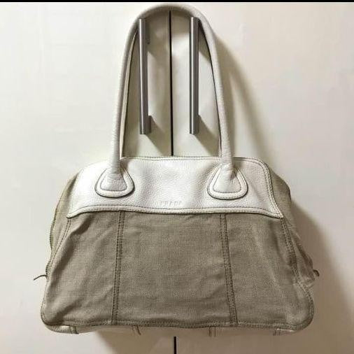 PRADA Vintage Canvas Tote Bag From Japan