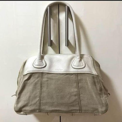 PRADA Vintage Canvas Tote Bag From Japan