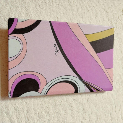 [Unused] Emilio Pucci mini notebook with box rare Good condition