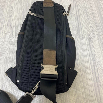 MSPC(master-piece) Shoulder bag Nylon Leather Black