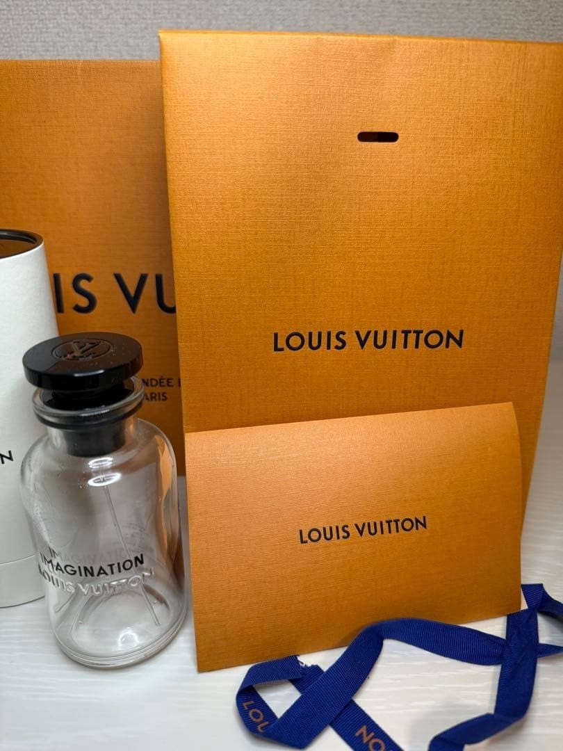 EMPTY BOTTLE Louis Vuitton Imagination 100ml with Box Shopping Bag from Japan