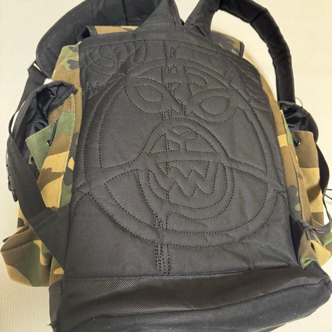 MISHKA Camouflage Eyeball Backpack