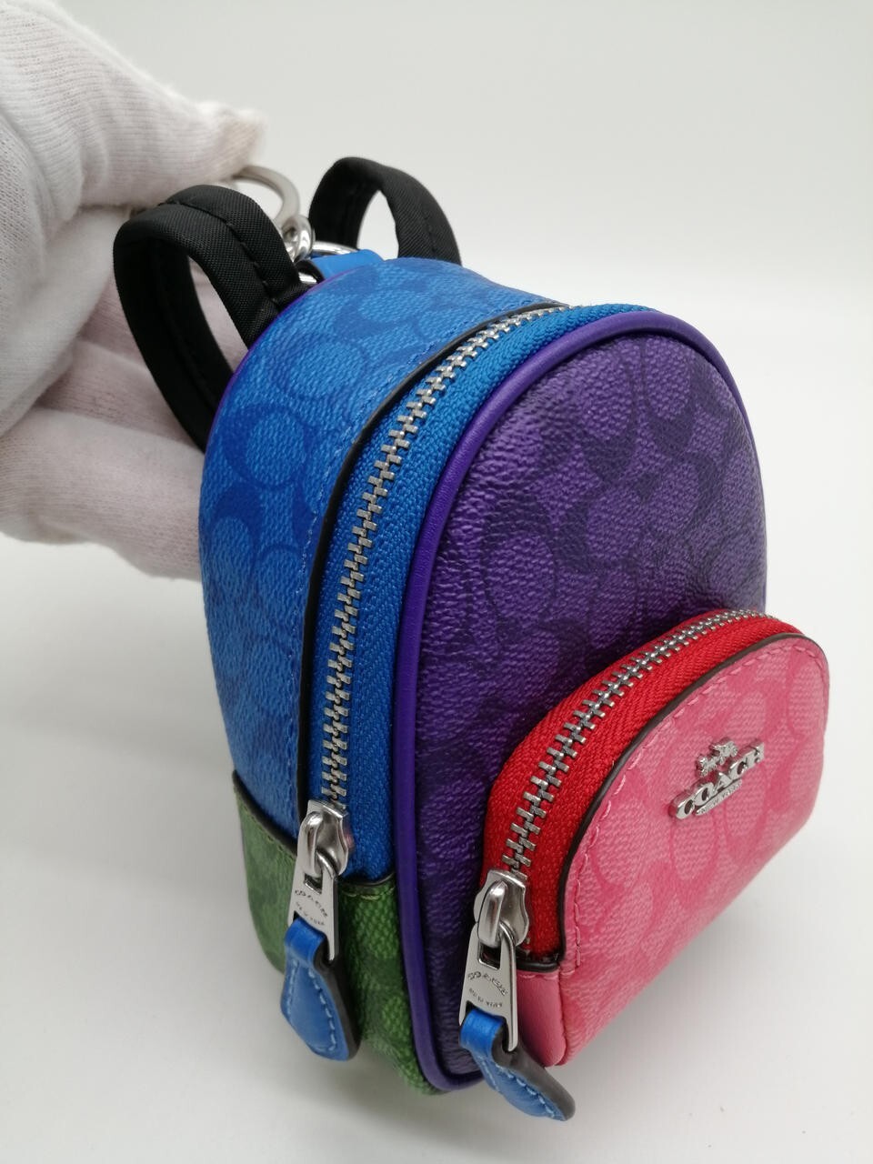 Coach Ca030 Bag Charm Backpack Motif Multicolor