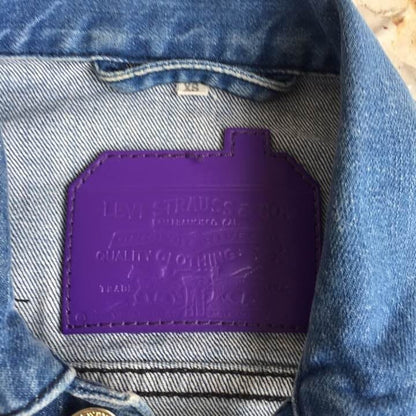 House of Holland x Levi's 2010s Purple Tag Denim Jacket Rare Collaboration
