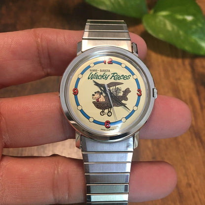 Wacky Races Analog Manual Men Rare Retro Kenken Watch (Hand-Wind) Vintage