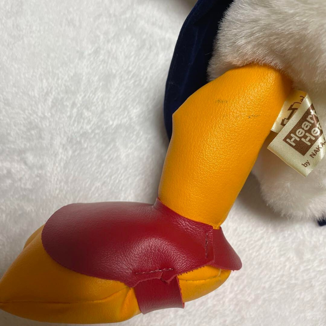 Nakajima Scrooge Mcduck Plush Puppet Vintage JPN Limited Edition Rare Model Toy