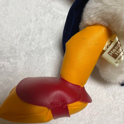 Nakajima Scrooge Mcduck Plush Puppet Vintage JPN Limited Edition Rare Model Toy