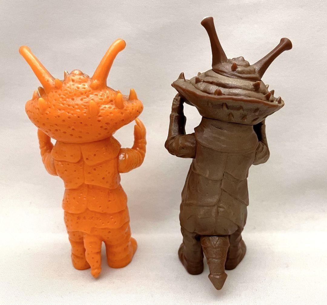 Ultra Monster Kanegon Mini Sofubi Figure Showa Retro Ultraman Food Toy
