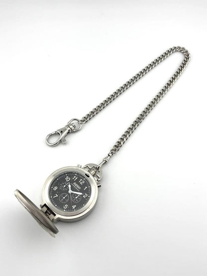 Zippo Time Pocket Watch Chronograph Running 2004 Rare