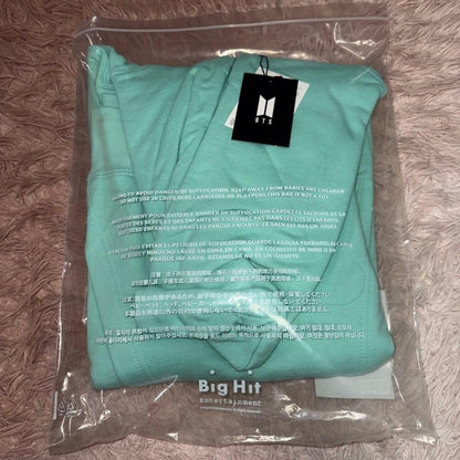 BTS Official ON 08 Hoodie Mint Green M Rare Limited Rare New