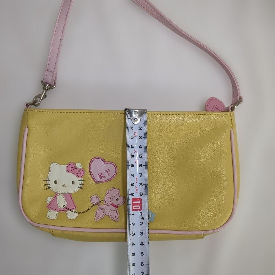 Hello Kitty Vintage Handbag Rare Used Cotton Canvas Bag
