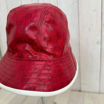 GUCCI × adidas Gucci Adidas Bucket Hat Red
