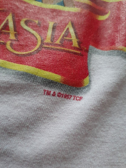 Disney Vintage Anastasia Kids TShirt S Pink Made in USA Excellent Conditio