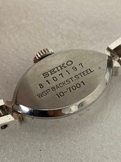 SEIKO 21 Jewels Hand-Wound Ladies Watch - Working Condition